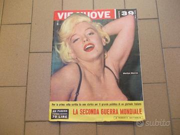 Rivista copertina Marilyn Monroe