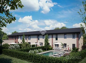 VILLA A SCHIERA D'ANGOLO A RUBIERA