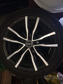 cerchi 17 diamantati 5x100 