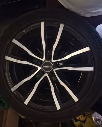 cerchi 17 diamantati 5x100 