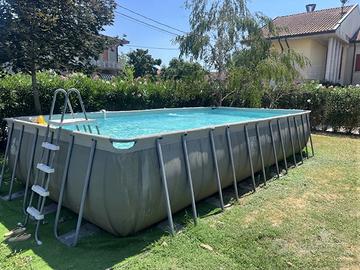 Piscina intex:7,5m x 3,5m x 1,20m