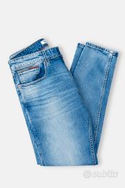 Tommy Jeans Austin Slim Tapered Uomo W30 L30 Blu 