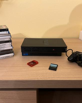 Play Station 2 Sony con giochi e accessori