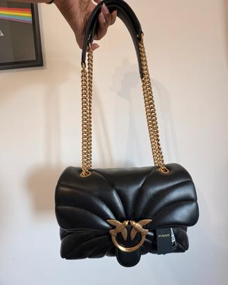 Borsa Pinko Maxi Love Puff nera NUOVA