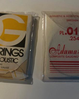 Set corde per chitarra