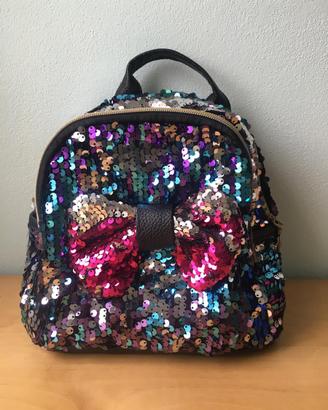 Zainetto bambina con paillettes