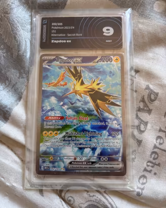 Zapdos Ex 151 AiGrading 9