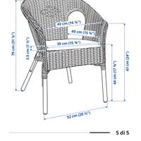 Poltrona in vimini Agen Ikea