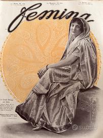 Antica rivista Femina 1.01.1911 completa
