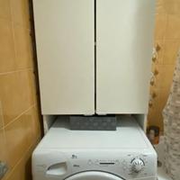 Mobiletto sopra lavatrice
