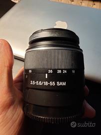 Obiettivo Sony/Minolta 18-55 mm 1
