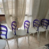 Set 6 sedie moderne design