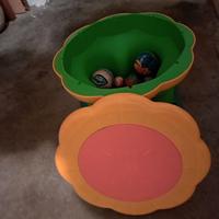 Sgabello contenitore