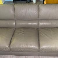 Divano in vera pelle Chateau D'ax