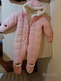 Tuta da neve bambina neonata