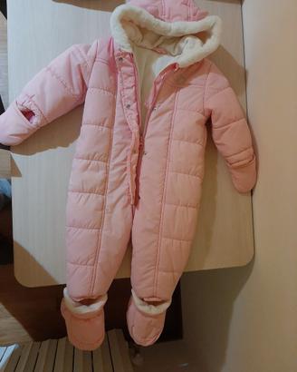 Tuta da neve bambina neonata