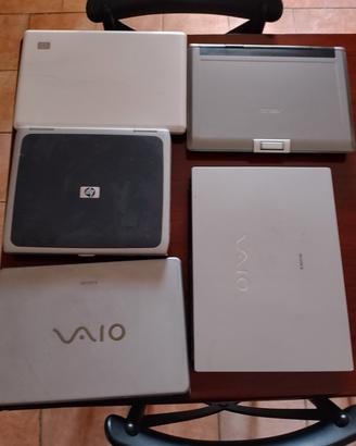 vari PC per pezzi di ricambio 