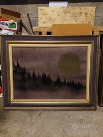 Quadro di Lucio Toraldo con cornice