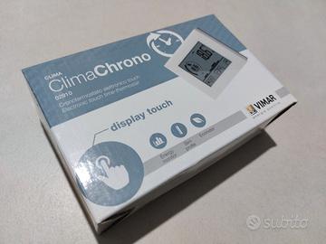 Cronotermostato Touch Vimar 02910 Bianco