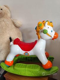 Clementoni Cavallino cavalcabile e dondolo