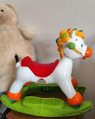 Clementoni Cavallino cavalcabile e dondolo