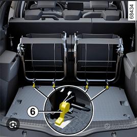 sedili posteriore 3a fila dacia jogger
