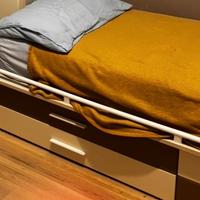 Letto e materasso singolo