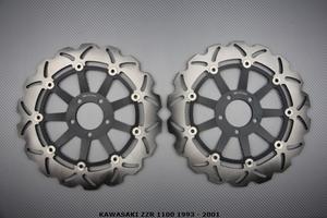 Dischi freno anteriore KAWASAKI ZZR 1100 1993 2001