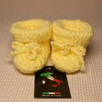 Scarpette per neonato artigianali italiane Art.052
