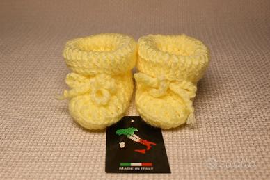 Scarpette per neonato artigianali italiane Art.052