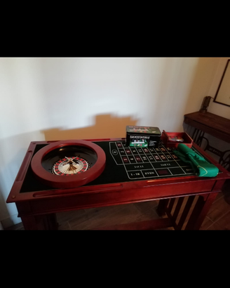 Tavolo tipo Casinò Roulette Back Jack Poker
