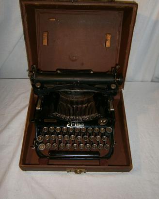 MACCHINA DA SCRIVERE ANTICA-EPOCA ERIKA PIEGHEVOLE