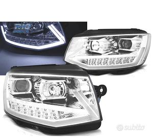 FARI VOLKSWAGEN VW T6 15-19 TRU DRL CROMATI CON FR