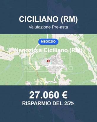 Immobile in asta di 102 m² a Ciciliano