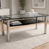 Tavolino in vetro per salotto