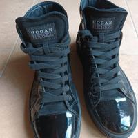 SCARPE HOGAN REBEL DONNA N.37 NERE