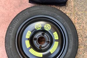 Ruotino Peugeot 208 kit completo ti cric