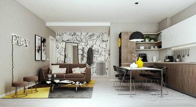 Appartamento di 85 m² con 3 locali e box auto a Mo