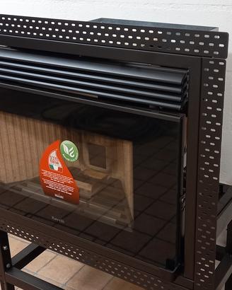 Inserto camino a pellet "Ravelli" – nuovo 