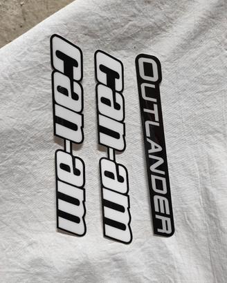 Adesivi in crystal Can-am