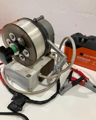 Mulinelli elettrici artigianali da bolentino nuovi