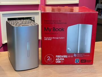Hdd WD My Book Studio da 2TB - RAID