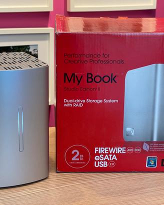 Hdd WD My Book Studio da 2TB - RAID
