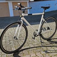 bicicletta uomo single speed fixed 