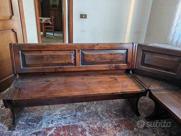 Cassapanca ad angolo 