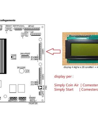 display comestero per cambiamonete 
