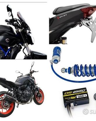 Yamaha Mt-07 mono plexi scarico dischi frizione