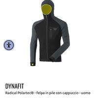 Felpa in pile con cappuccio Dynafit