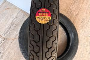 Pneumatico Gomma  Michelin M48 120/90 H17 epoca