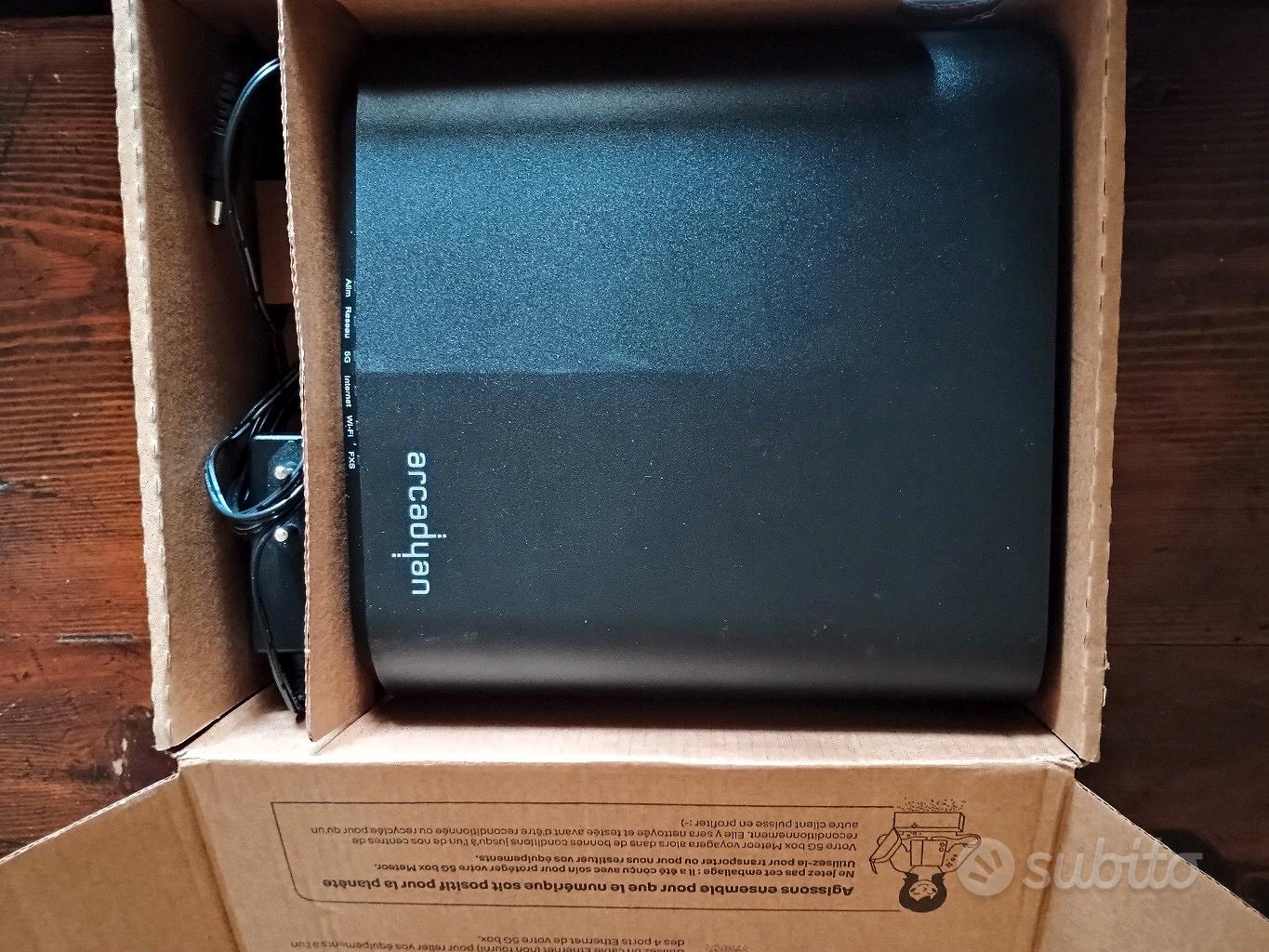 Box Routeur 5G Arcadyan Meteor - Débloqué Tout Opérateur - Wifi 6 - NEUF